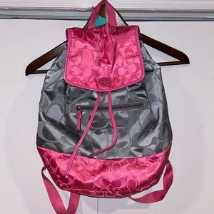 Coach Signature Getaway Backpack 🎒